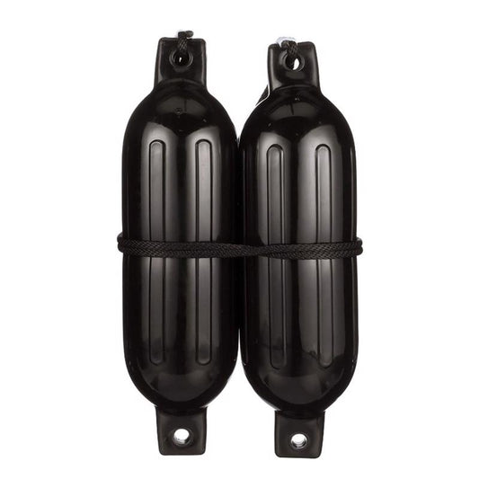 Seachoice Twin Eye Black Vinyl Boat Fender