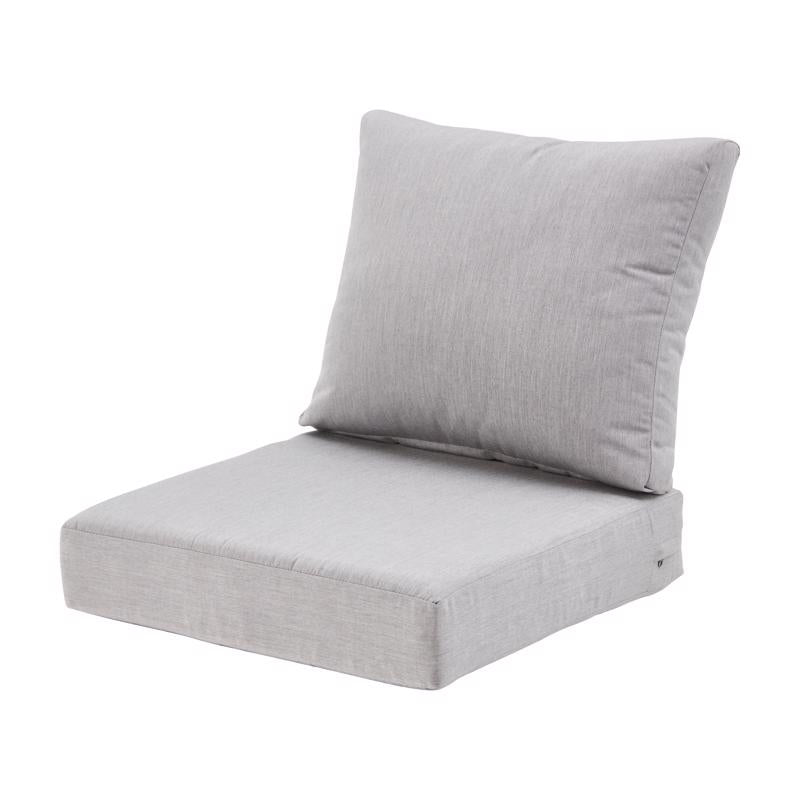 Living Accents Gray Polyester Deep Seating Cushion
