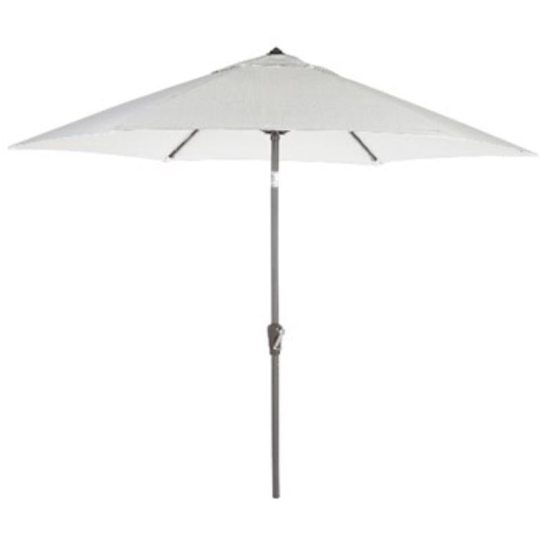 Living Accents Milton 9 ft. Tiltable Canvas Patio Umbrella