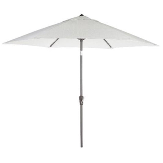 Living Accents Milton 9 ft. Tiltable Canvas Patio Umbrella