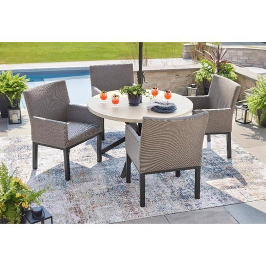 Living Accents Levine 5 pc Steel Dining Set