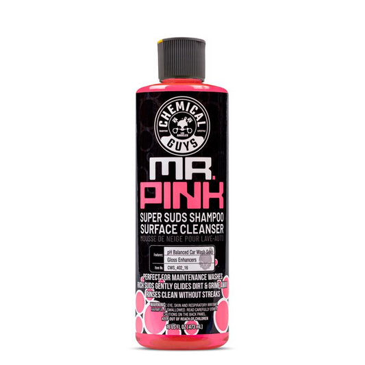 Chemical Guys Mr.Pink Glass/Metal/Plastic Cleaner Liquid Bubble Gum Scent 16 fl. oz.