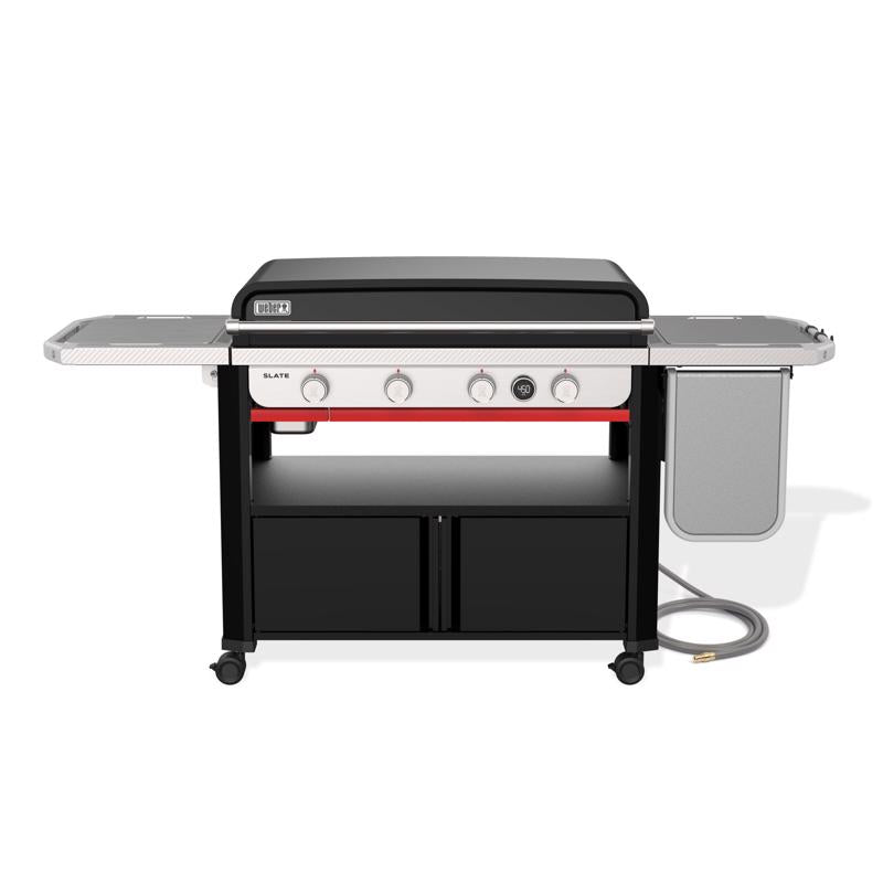 Weber Slate 36" Rust-Resistant 4 Burner Natural Gas Outdoor Griddle Black
