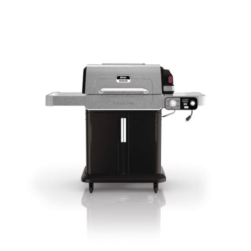 Ninja FlexFlame 3 Burner Liquid Propane Grill Black/Silver