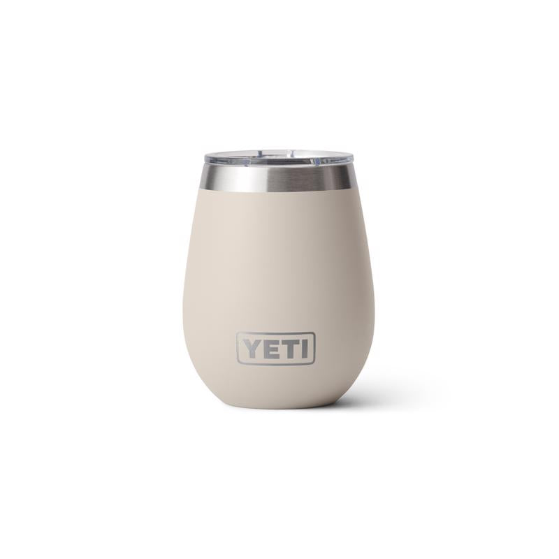 YETI Rambler 10 oz Cape Taupe BPA Free Wine Tumbler with MagSlider Lid