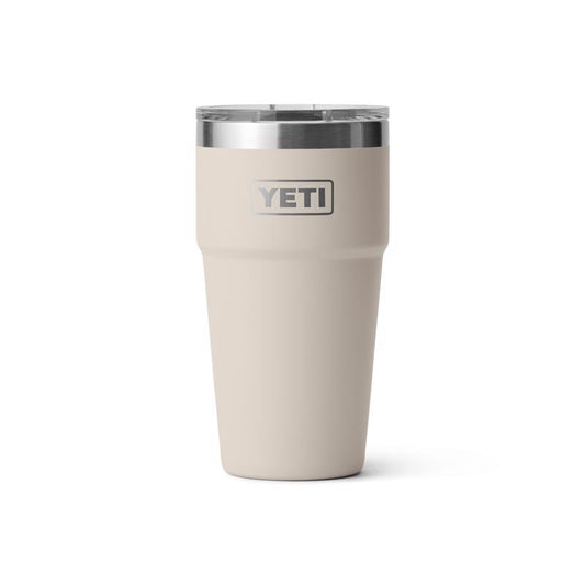 YETI Rambler 20 oz Cape Taupe BPA Free Stackable Tumbler with MagSlider Lid