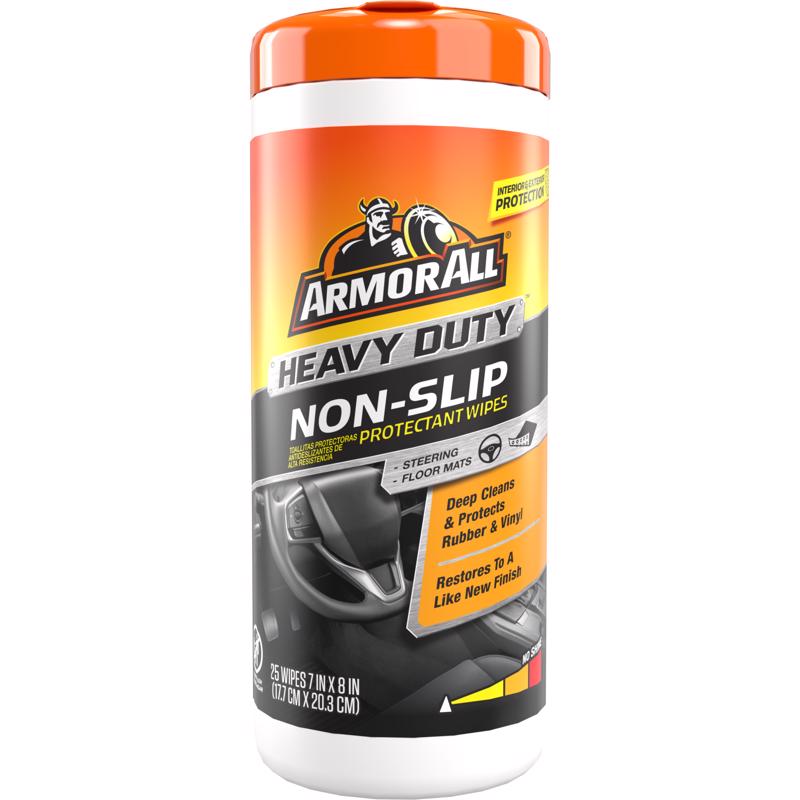 Armor All Heavy Duty No Slip Floor Mat Protectant Wipes 25 wipes