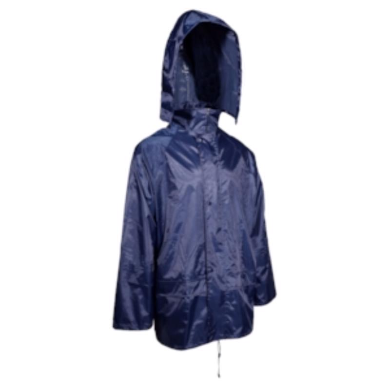 Boss Blue PVC/Polyester Rain Jacket XL