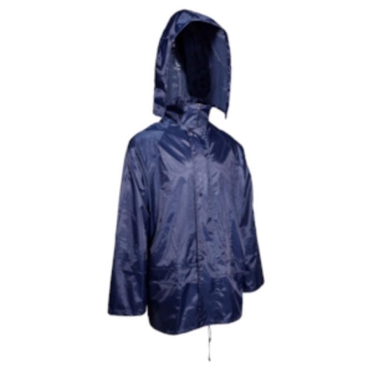Boss Blue PVC/Polyester Rain Jacket XL