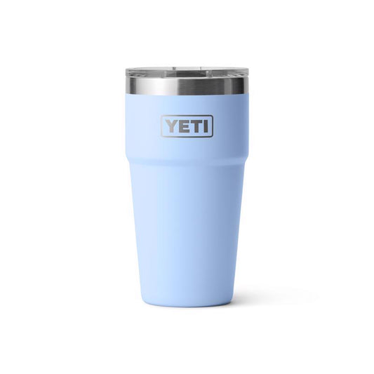 YETI Rambler 20 oz Big Sky Blue BPA Free Stackable Tumbler with MagSlider Lid