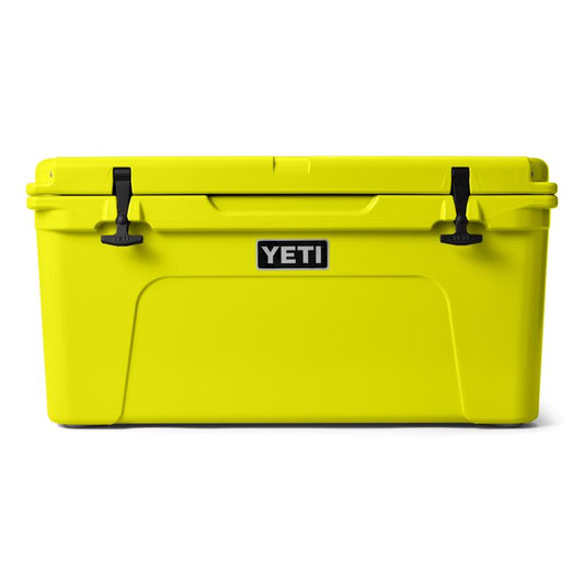 YETI Tundra 65 Firefly Yellow 77 can Hard Cooler