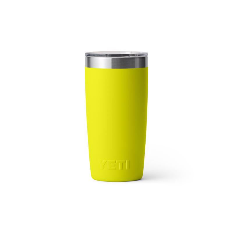 YETI Rambler 10 oz Firefly Yellow BPA Free Tumbler with MagSlider Lid