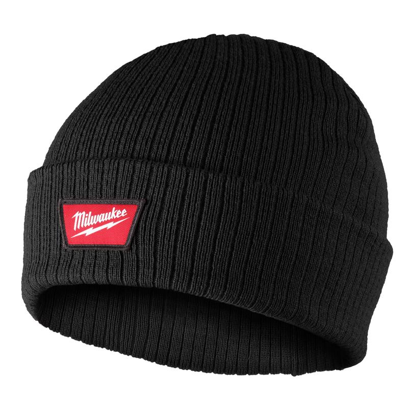Milwaukee Cuffed Knit Beanie Black One Size Fits Most