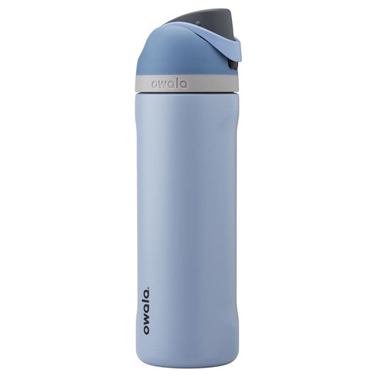 Owala FreeSip 24 oz Blue BPA Free Rainstorm Water Bottle with Spout Lid