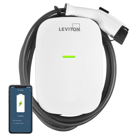 Leviton EV Series 240 48 Level 2 Electric Vehicle Charging Station With Wi-Fi 18