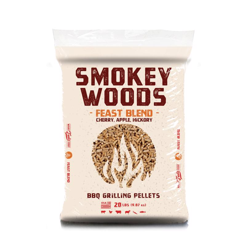 Smokey Woods Hardwood Pellets All Natural Assorted 20 lb
