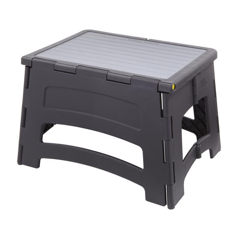 Gorilla Ladders 8.66 in. H X 13.38 in. W X 10.04 in. D 300 lb. capacity 1 step Plastic Folding Step