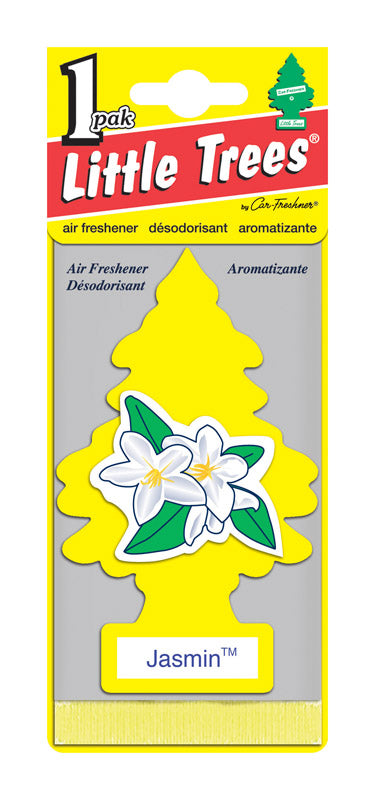Little Trees Jasmin Scent Car Air Freshener Solid 1 pk