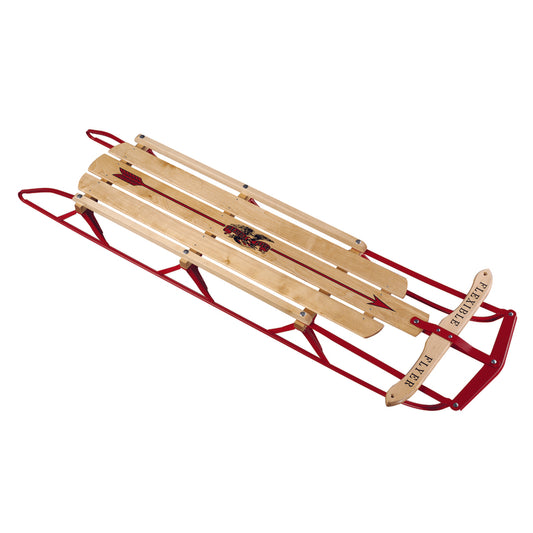 Flexible Flyer  Steel Runner  Wood  Sled  60 in. L