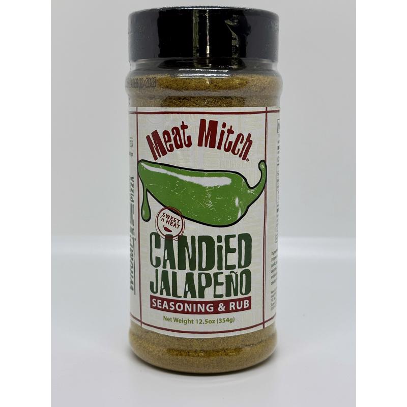 Meat Mitch Candied Jalapeno Bar-B-Q Rub/Seasoning 12.5 oz