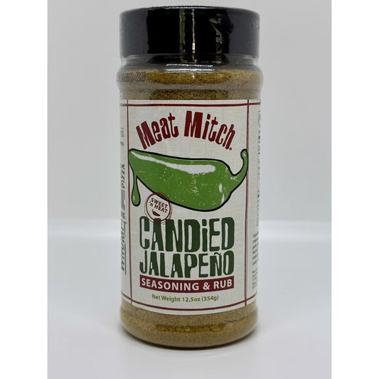 Meat Mitch Candied Jalapeno Bar-B-Q Rub/Seasoning 12.5 oz