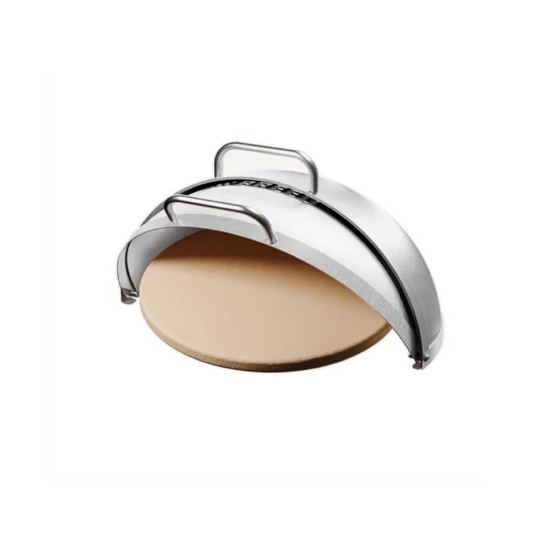 Breeo Cordierite Stone/Stainless Steel Grill Dome 20 in. W 1 pk