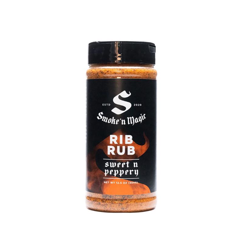 Smoke N Magic Sweet n Peppery Rib Rub 12.5 oz
