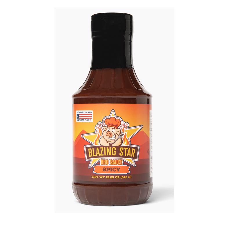 Blazing Star Spicy BBQ Sauce 19.25 oz