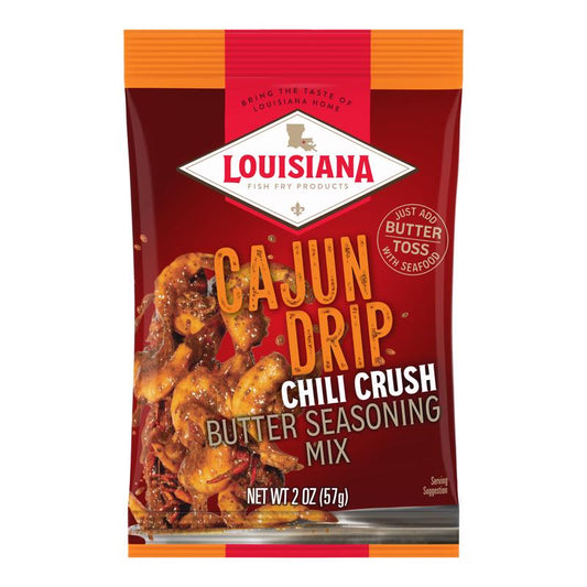 Louisiana Fish Fry Chili Crush Seasoning 2 oz