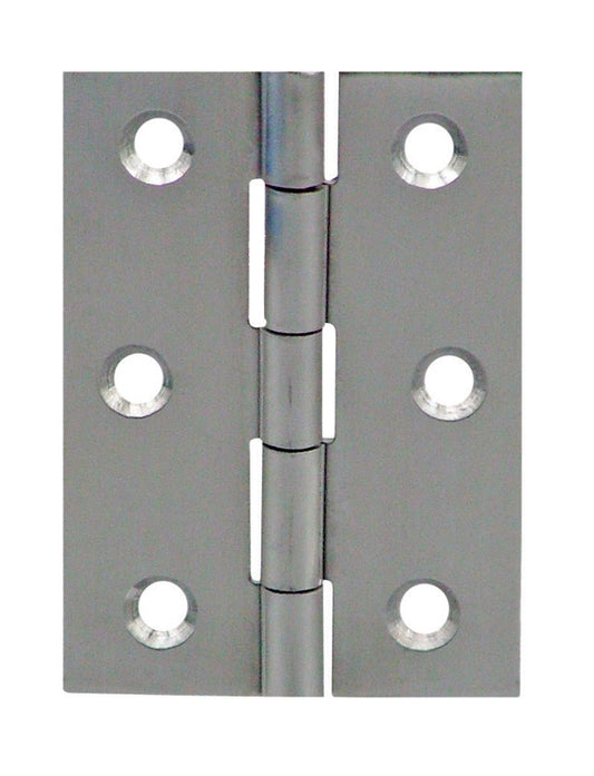 Seachoice Stainless Steel 1-5/8 in. L X 2-1/2 in. W Butt Hinges
