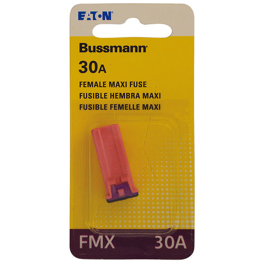 Bussmann 30 amps FMX Pink Female Maxi Fuse 1 pk