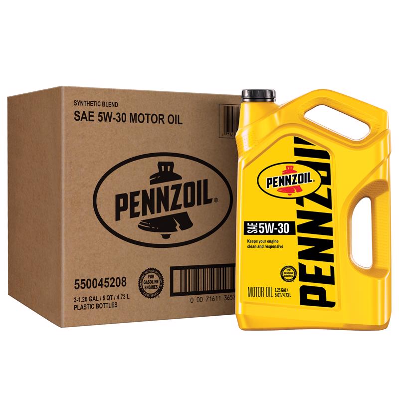 Pennzoil 5W-30 4-Cycle Conventional Motor Oil 5 qt 1 pk