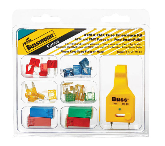 Buss ATM and FMX Auto Fuse Emergency Kit