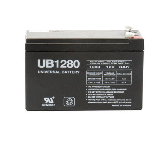 Universal Power Group UB1280 8 Ah 12 V Universal Battery