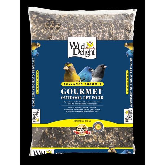 Wild Delight Gourmet Assorted Species Sunflower Seeds Wild Bird Food 8 lb