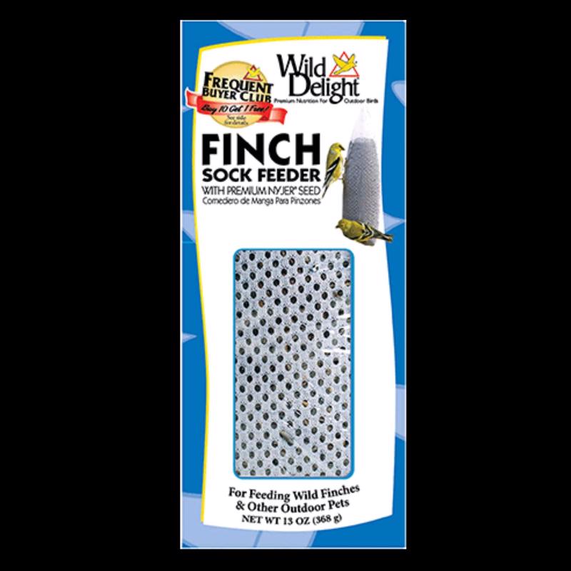 Wild Delight Finch 13 oz Mesh Sock Bird Feeder 1 ports