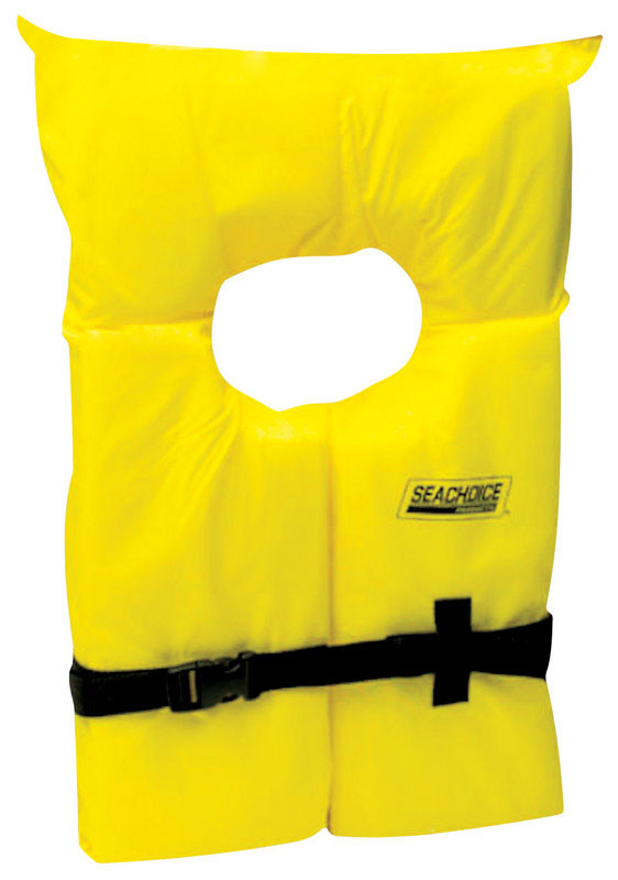 Seachoice Adult Sizes Yellow Life Jacket
