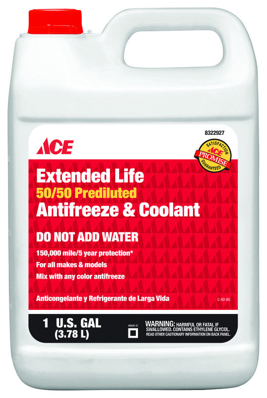 Ace Extended Life 50/50 Antifreeze/Coolant 1 gal