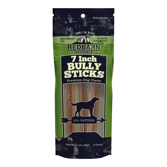 Redbarn Naturals Beef Grain Free Chews For Dogs 7 in. 3 pk