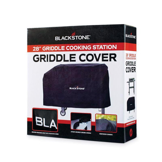 Blackstone  Black  Griddle Station Cover  28 in. L