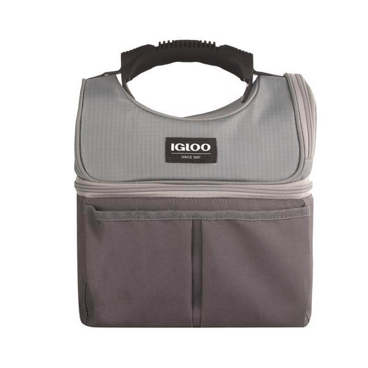 Igloo Gripper Gray 9 cans Lunch Bag Cooler