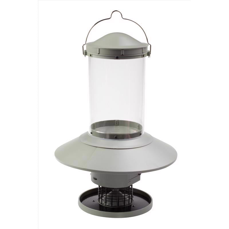 Wingscapes Wild Bird 1 gal Plastic Auto Feed Tube Bird Feeder 1 ports