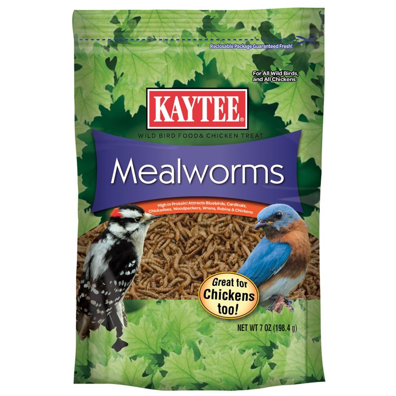 Kaytee Bluebird Dried Mealworm Mealworms 7 oz