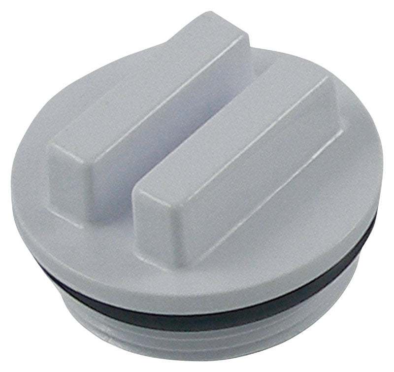 JED Pool Tools NPT Plug w/O-Ring 1-1/2 in. W