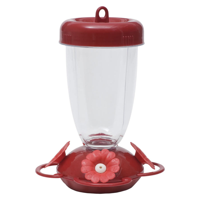 Perky-Pet Hummingbird 16 oz Plastic Nectar Bird Feeder 4 ports