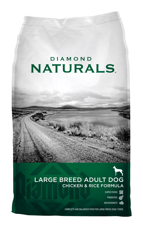 Diamond Naturals Adult Chicken and Rice Dry Dog Food 40 lb