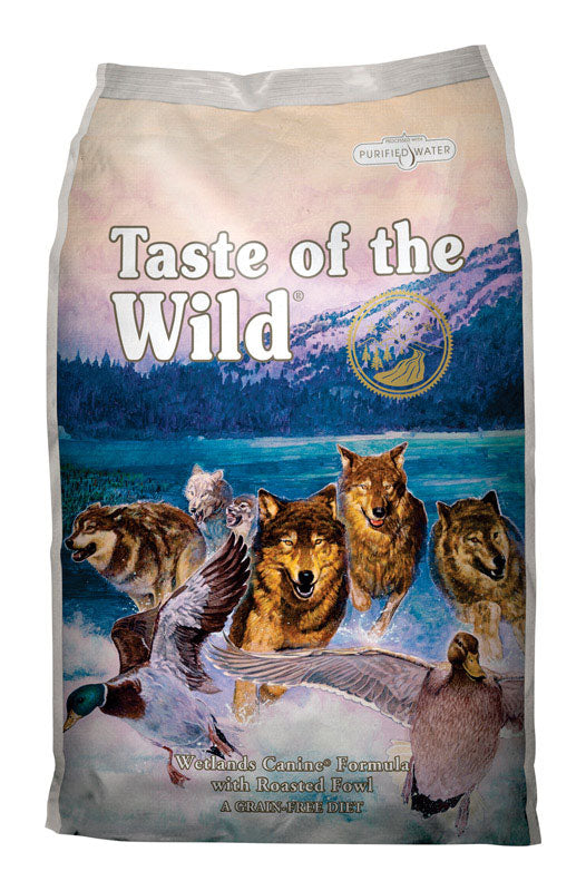 Taste of the Wild Wetlands Adult Duck Dry Dog Food Grain Free 5 lb