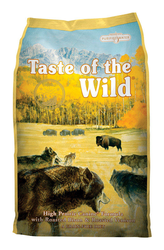 Taste of the Wild High Prairie Adult Bison and Venison Dry Dog Food Grain Free 5 lb