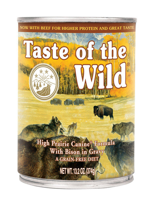 Taste of the Wild High Prairie Adult Bison Dog Food Grain Free 13.2 oz