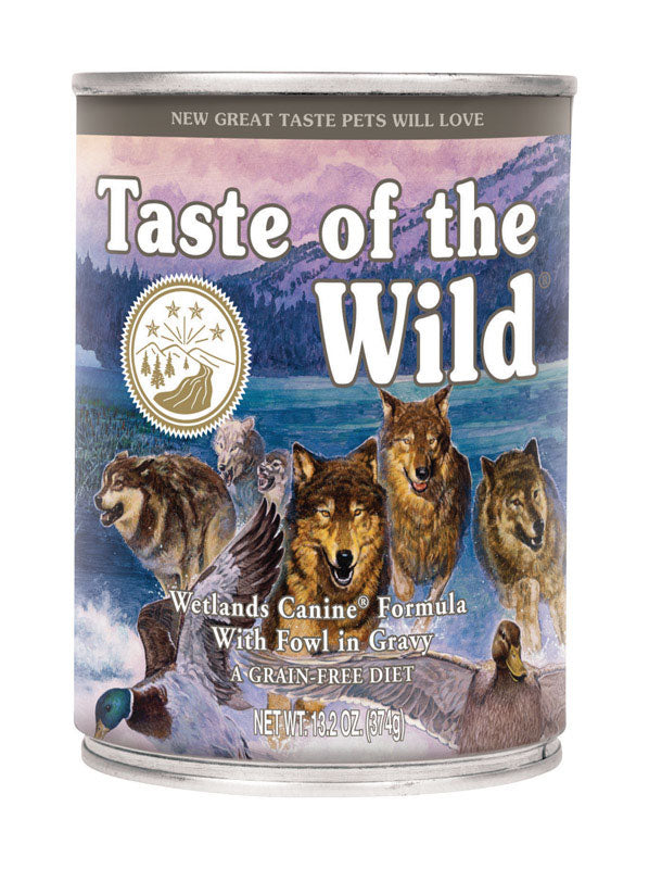 Taste of the Wild Wetland Adult Duck Dog Food Grain Free 13.2 oz